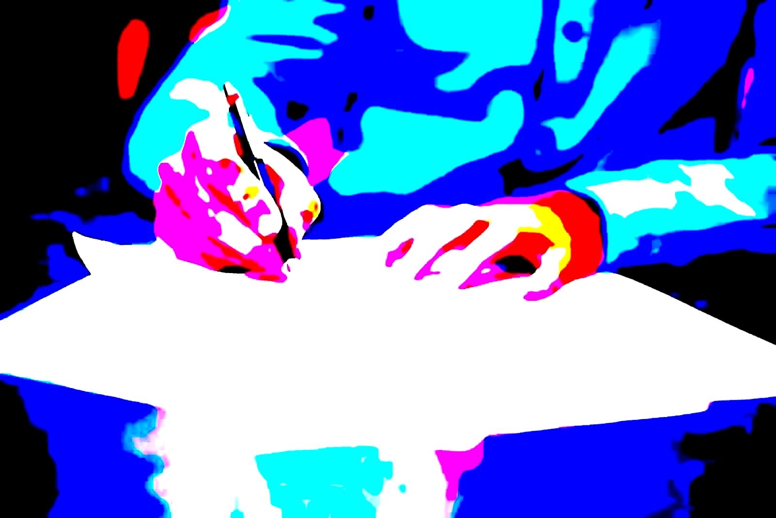 Corporate ESG report on a desk with a pen