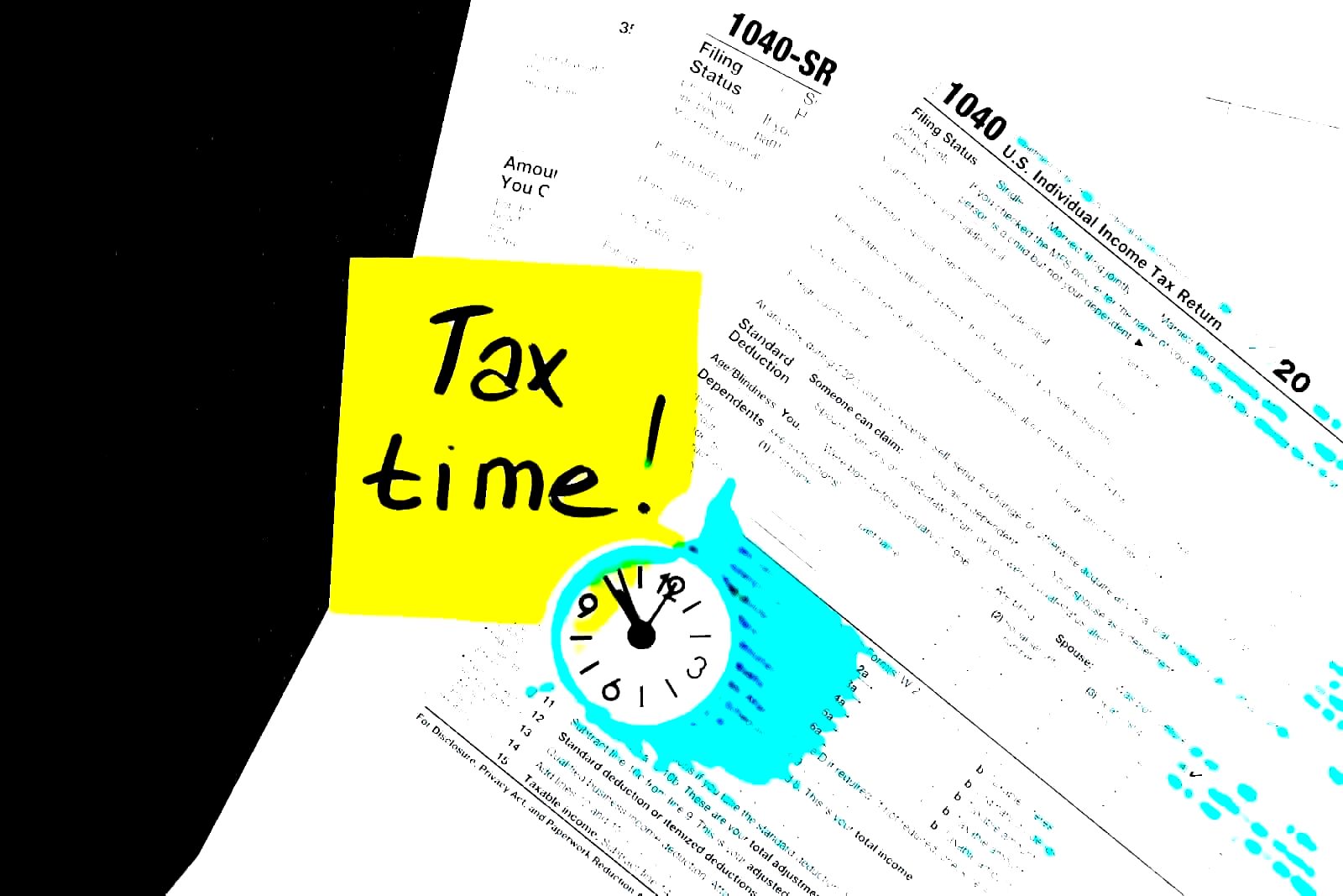Retirement savings documents and financial planning materials on a desk