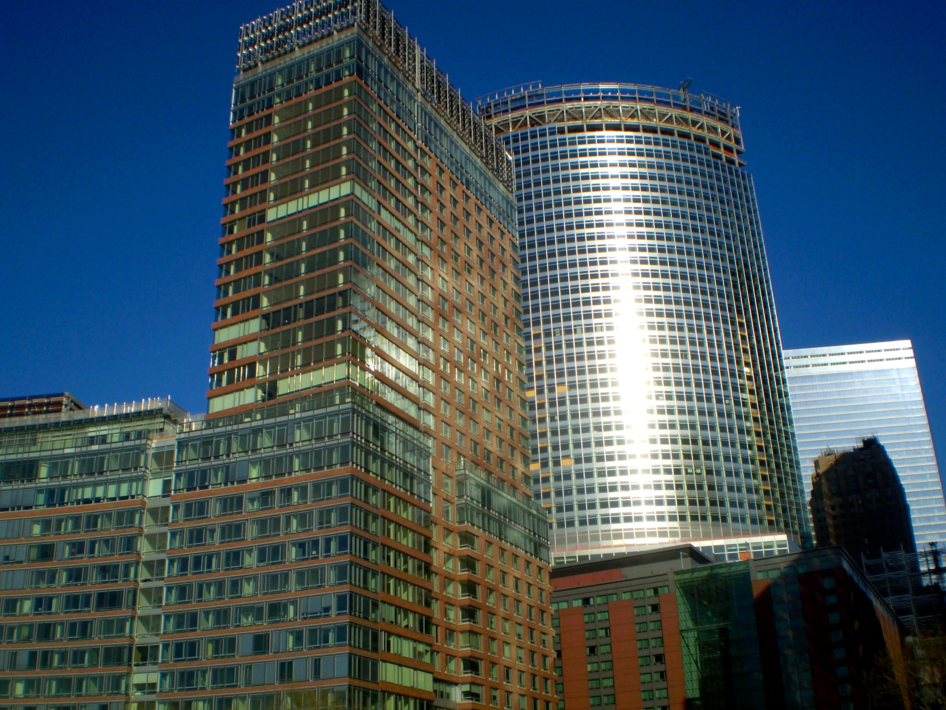 Goldman Sachs headquarters building in lower Manhattan, New York City