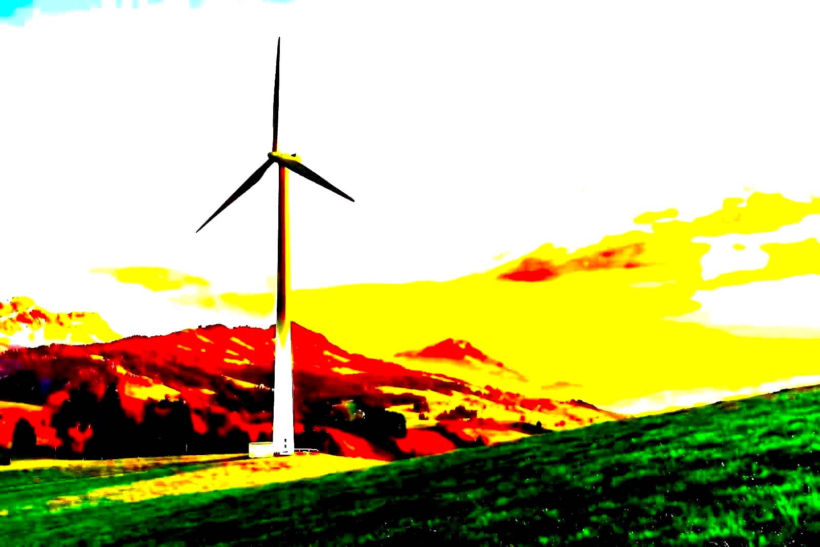 Offshore wind turbines representing the climate-finance thesis NZBA was meant to enable