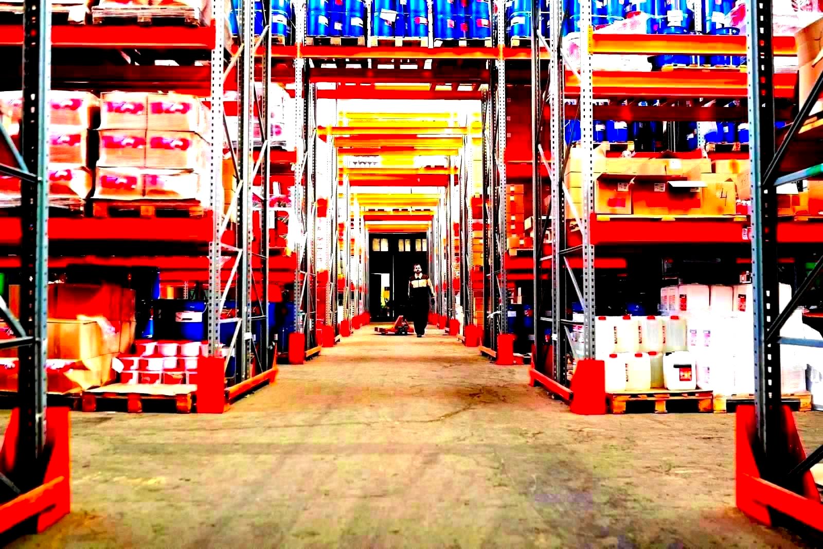Industrial supply chain logistics and manufacturing operations