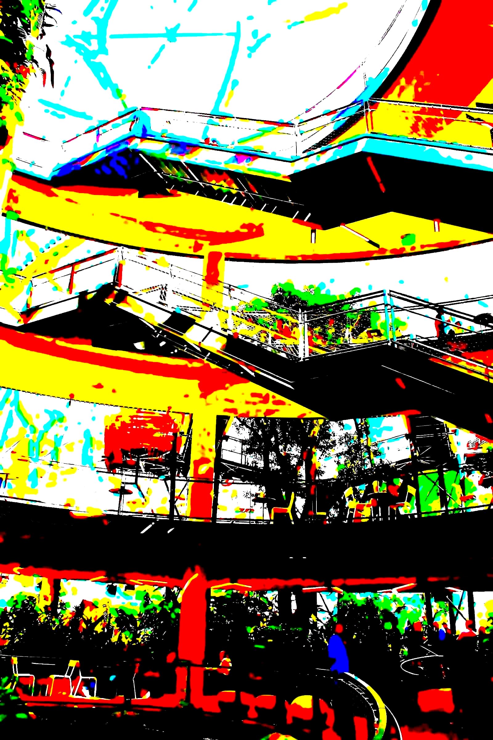 Interior of Amazon Spheres glass-domed Seattle workspace